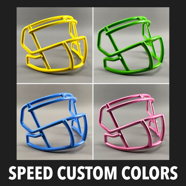 Riddell Speed S2BD Plastic Mini Helmet Facemask(Custom Colors)